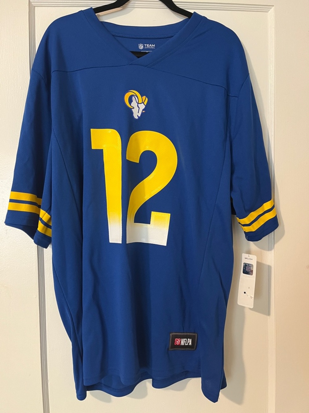 NFL Team Apparel Los Angeles Rams Nacua #12 Replica Jersey - size XL